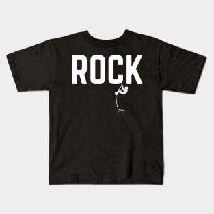 Rock Climbing Kids T-Shirt